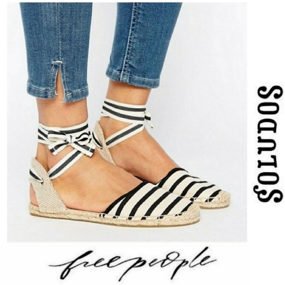 Free People Shoes - Chic Soludos x Free People Striped Espadrilles